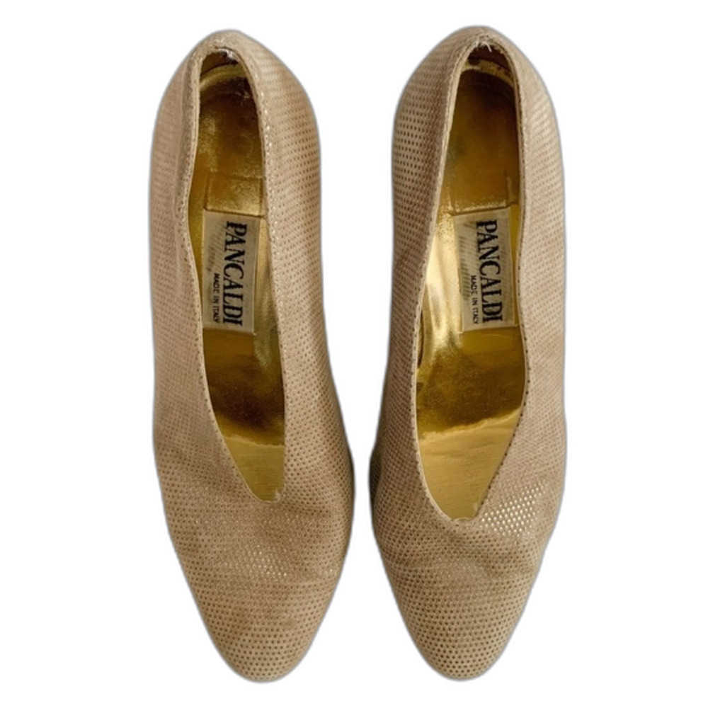 Vintage 70s/80s Suede Block Heels